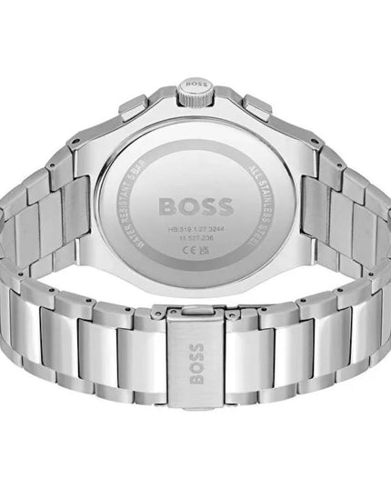 Hugo Boss Gray Stainless Steel Dress Watch