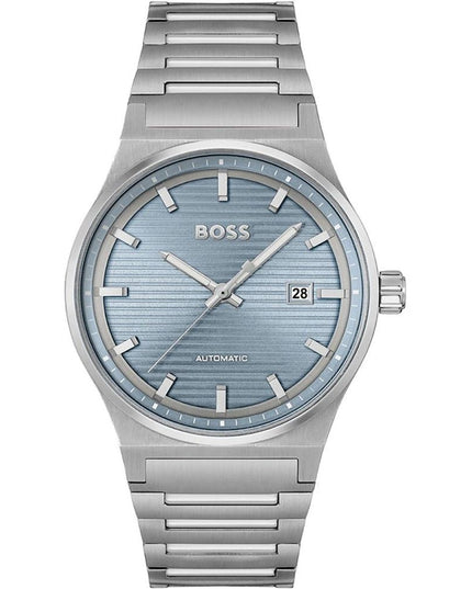 Hugo Boss Gray Stainless Steel Dress Watch