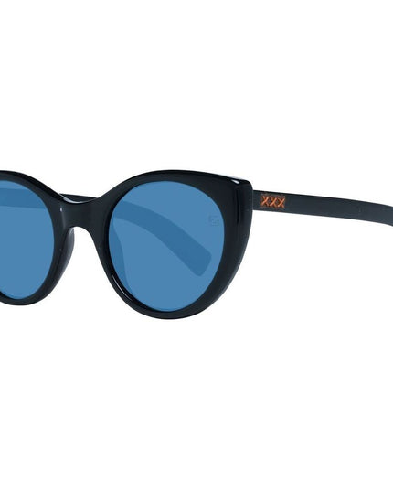 Ermenegildo Zegna Black Resin Sunglasses