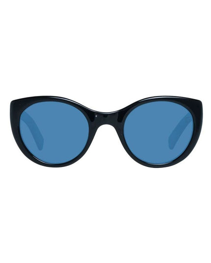 Ermenegildo Zegna Black Resin Sunglasses