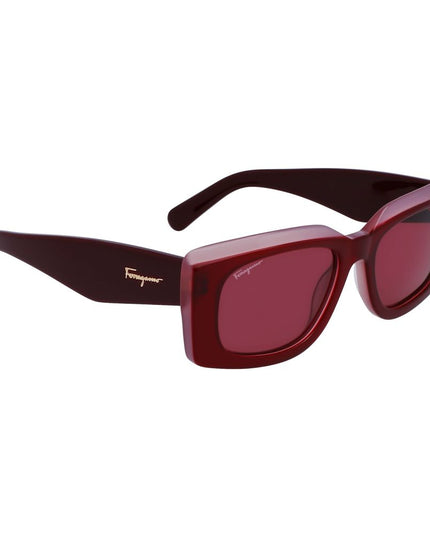 Ferragamo Multicolor Acetate Sunglasses