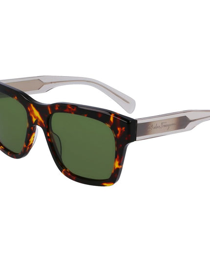 Ferragamo Brown Acetate Sunglasses