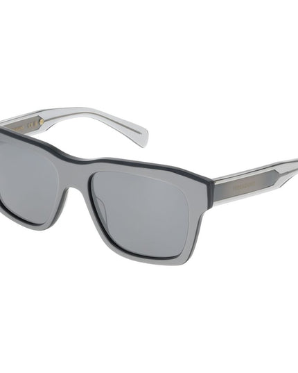Ferragamo Gray Acetate Sunglasses