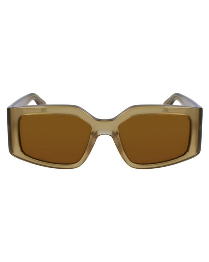 Ferragamo Green Acetate Sunglasses