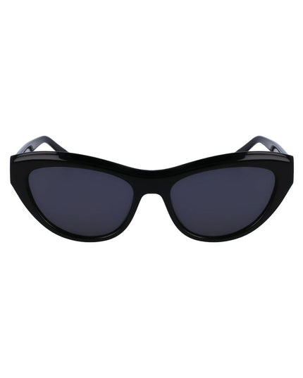 Ferragamo Black Acetate Sunglasses