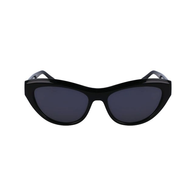 Ferragamo Black Acetate Sunglasses