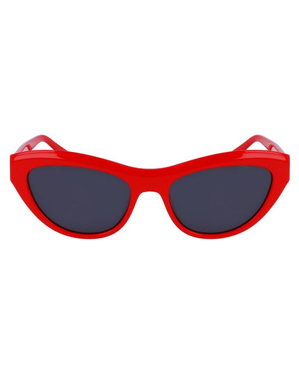 Ferragamo Red Acetate Sunglasses