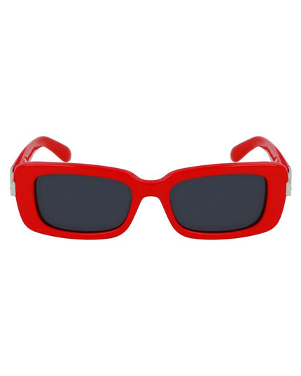 Ferragamo Red Acetate Sunglasses