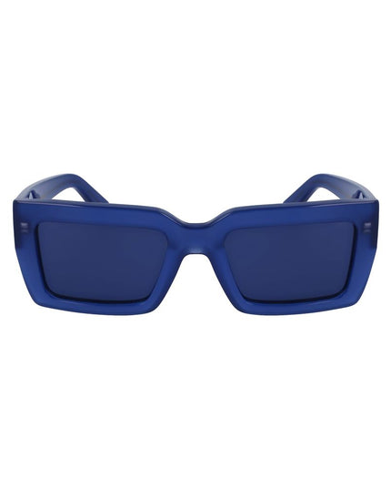 Ferragamo Blue Acetate Sunglasses