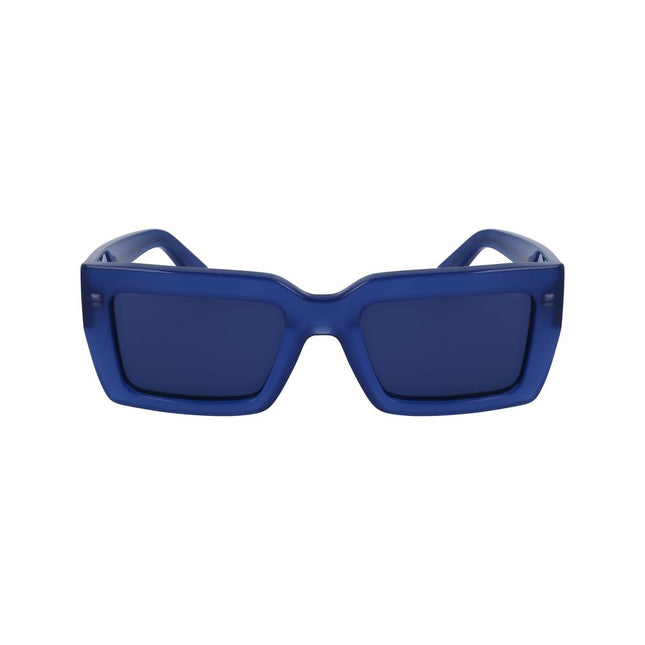 Ferragamo Blue Acetate Sunglasses