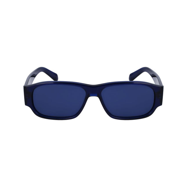 Ferragamo Blue Acetate Sunglasses