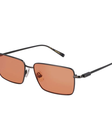 Ferragamo Gray Metal Sunglasses