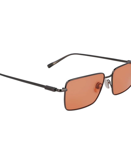 Ferragamo Gray Metal Sunglasses