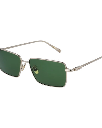 Ferragamo Gold Metal Sunglasses