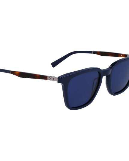 Ferragamo Blue Acetate Sunglasses