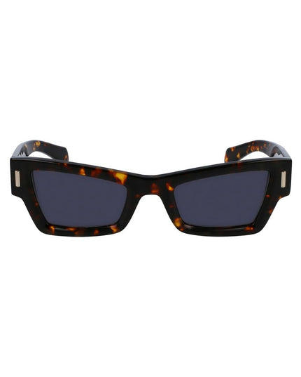 Ferragamo Brown Acetate Sunglasses