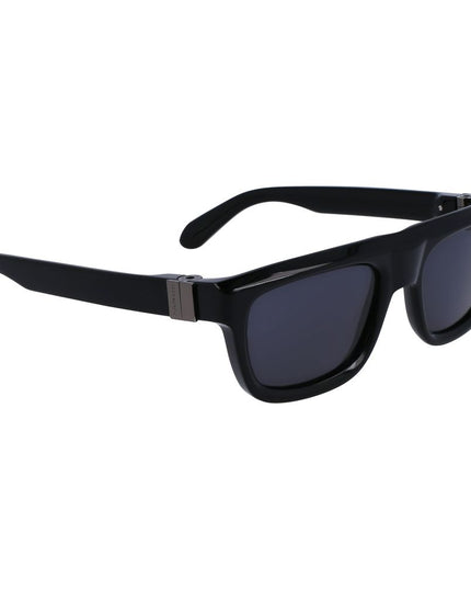 Ferragamo Black Acetate Sunglasses