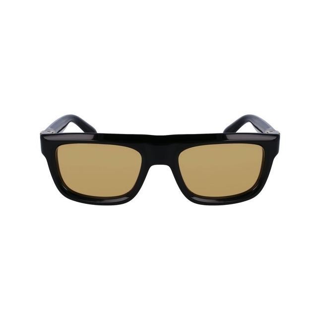 Ferragamo Black Acetate Sunglasses