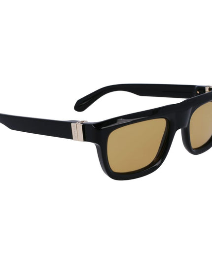 Ferragamo Black Acetate Sunglasses