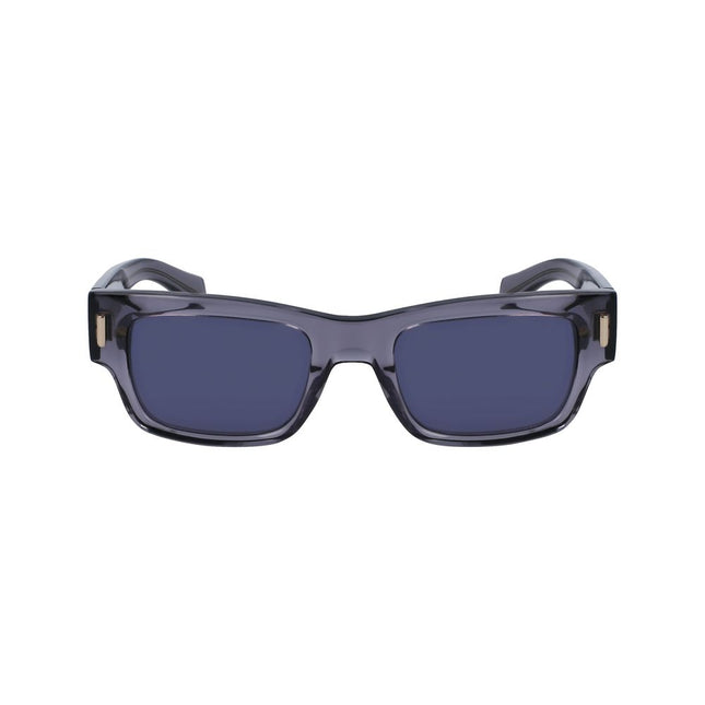 Ferragamo Gray Acetate Sunglasses