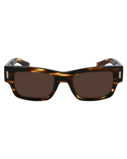 Ferragamo Brown Acetate Sunglasses