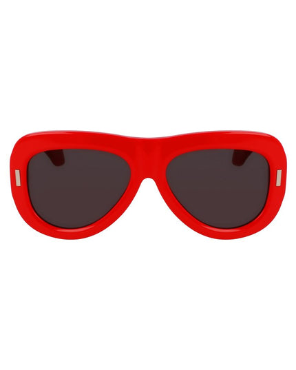 Ferragamo Red Acetate Sunglasses