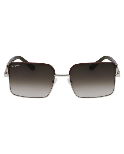 Ferragamo Gold Metal Sunglasses