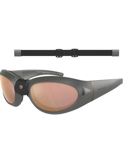 Giorgio Armani Black Acetate Sunglasses