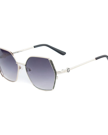 Guess Gray Metal Sunglasses