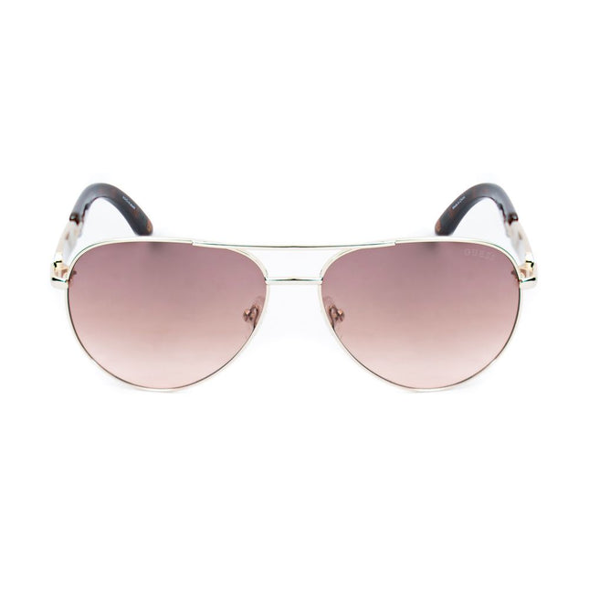 Guess Gold Metal Sunglasses