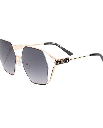 Guess Gold Metal Sunglasses