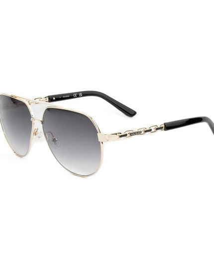 Guess Gold Metal Sunglasses