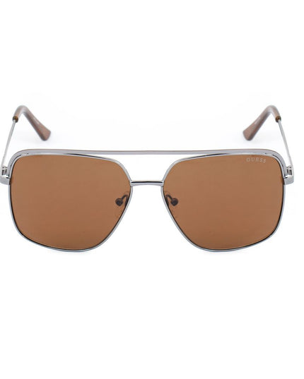 Guess Gray Metal Sunglasses