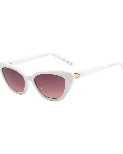 Guess White Injected Sunglasses