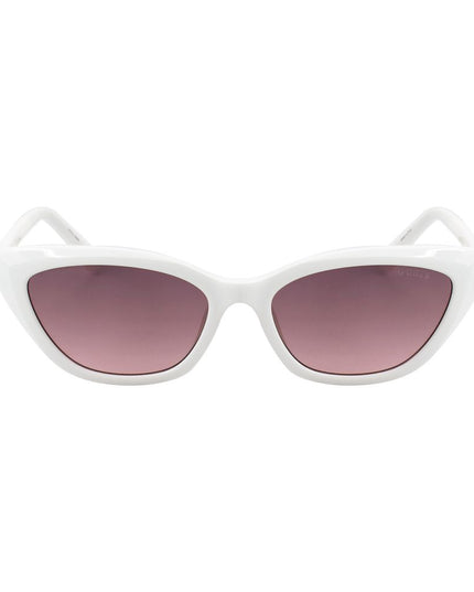 Guess White Injected Sunglasses