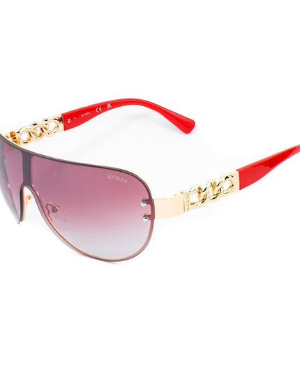 Guess Red Metal Sunglasses