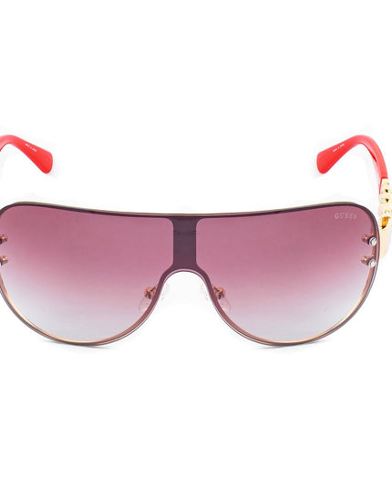 Guess Red Metal Sunglasses