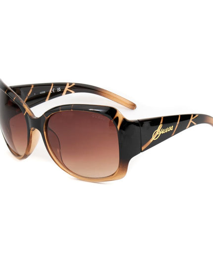Guess Brown Injected Sunglasses