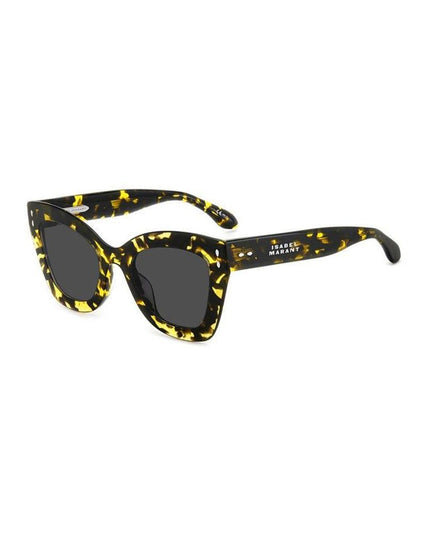 Isabel Marant Yellow Acetate Sunglasses