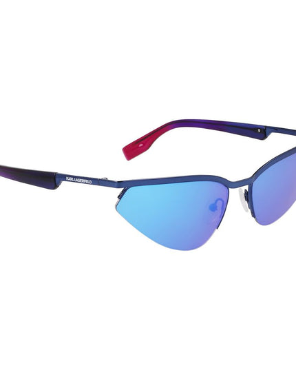 Karl Lagerfeld Blue Metal Sunglasses