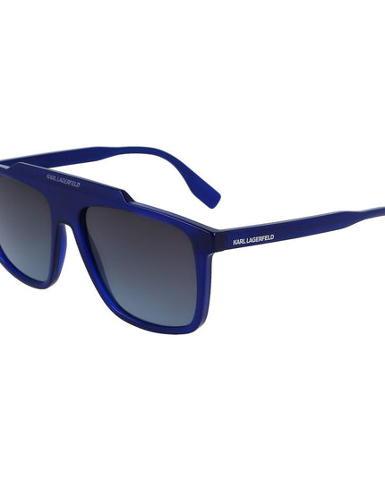 Karl Lagerfeld Blue Injected Sunglasses