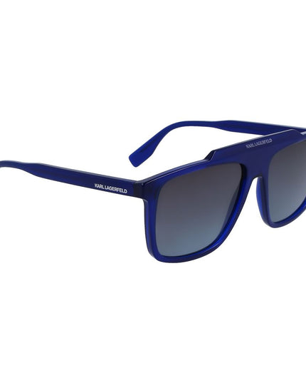 Karl Lagerfeld Blue Injected Sunglasses