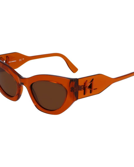 Karl Lagerfeld Yellow Injected Sunglasses