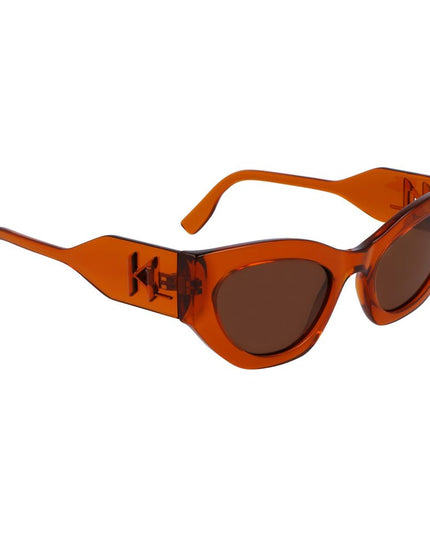 Karl Lagerfeld Yellow Injected Sunglasses