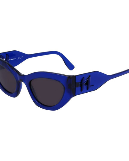 Karl Lagerfeld Blue Injected Sunglasses