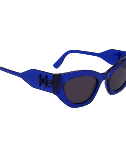 Karl Lagerfeld Blue Injected Sunglasses