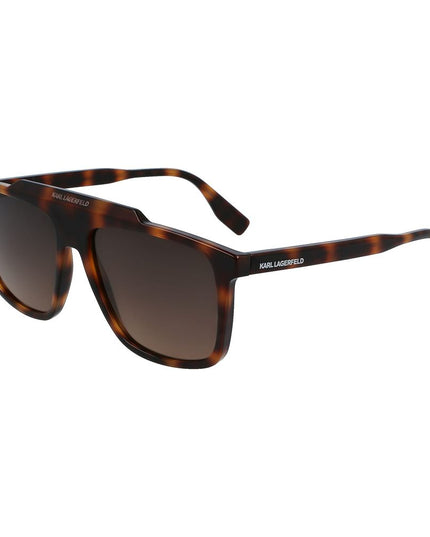 Karl Lagerfeld Brown Injected Sunglasses