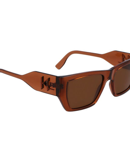 Karl Lagerfeld Brown Injected Sunglasses
