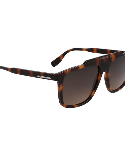 Karl Lagerfeld Brown Injected Sunglasses