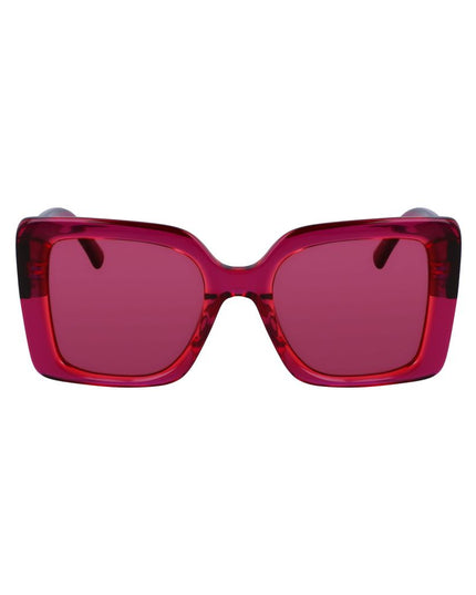 Karl Lagerfeld Red Acetate Sunglasses